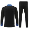 Inter Mailand Training Sweatshirts Quarter-zip 2024-25 Schwarze Für Kinder